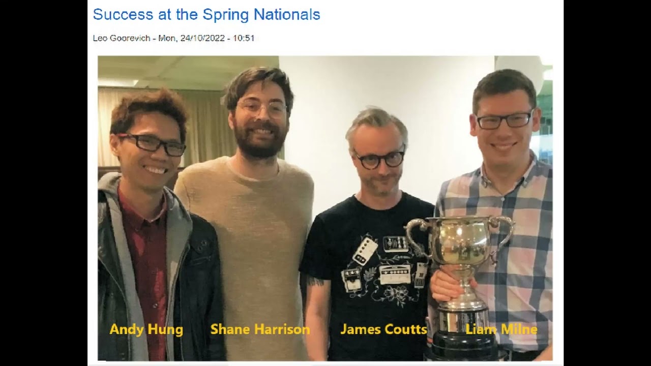 Spring Nationals 2022 Open Teams Winners - BridgeTV